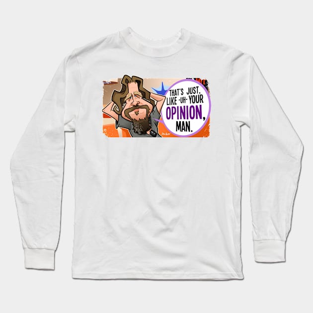 Your Opinion, Man Long Sleeve T-Shirt by binarygod